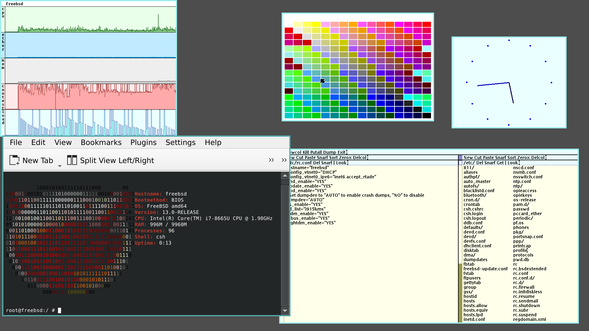 rio running on FreeBSD